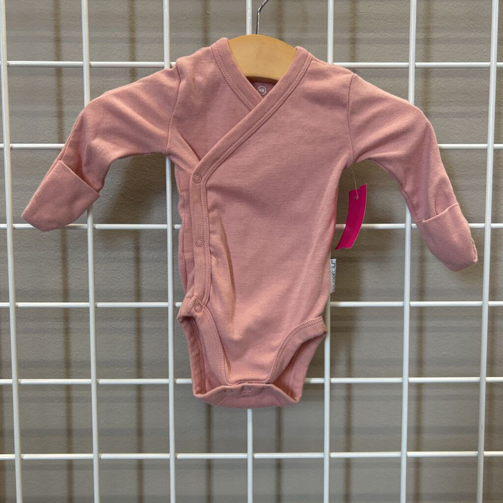 Butterblu Organic Cotton LS Onesie - NB
