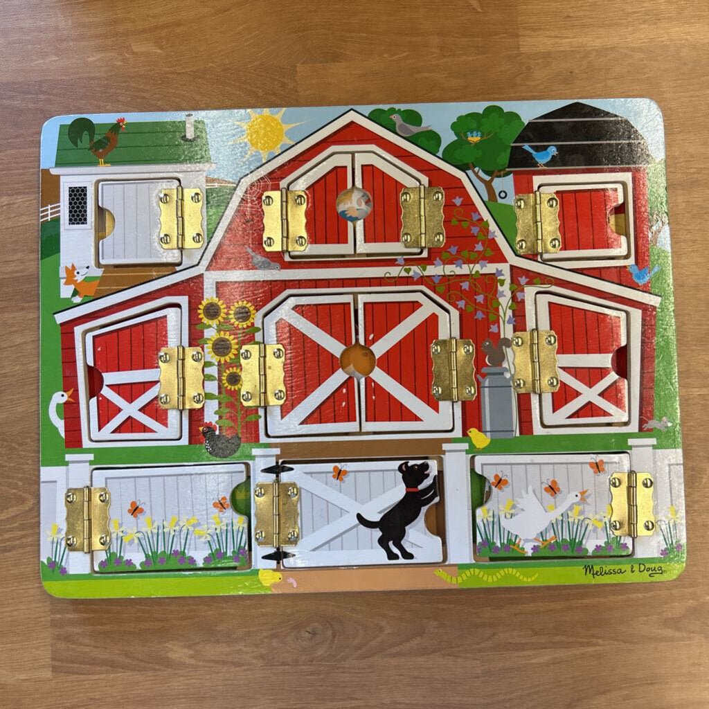 Melissa & Doug Barn Door Puzzle