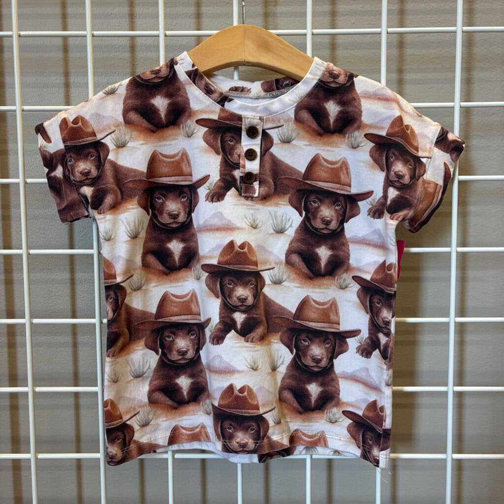 Baby Bundles Dog Cowboy SS Tee -3T