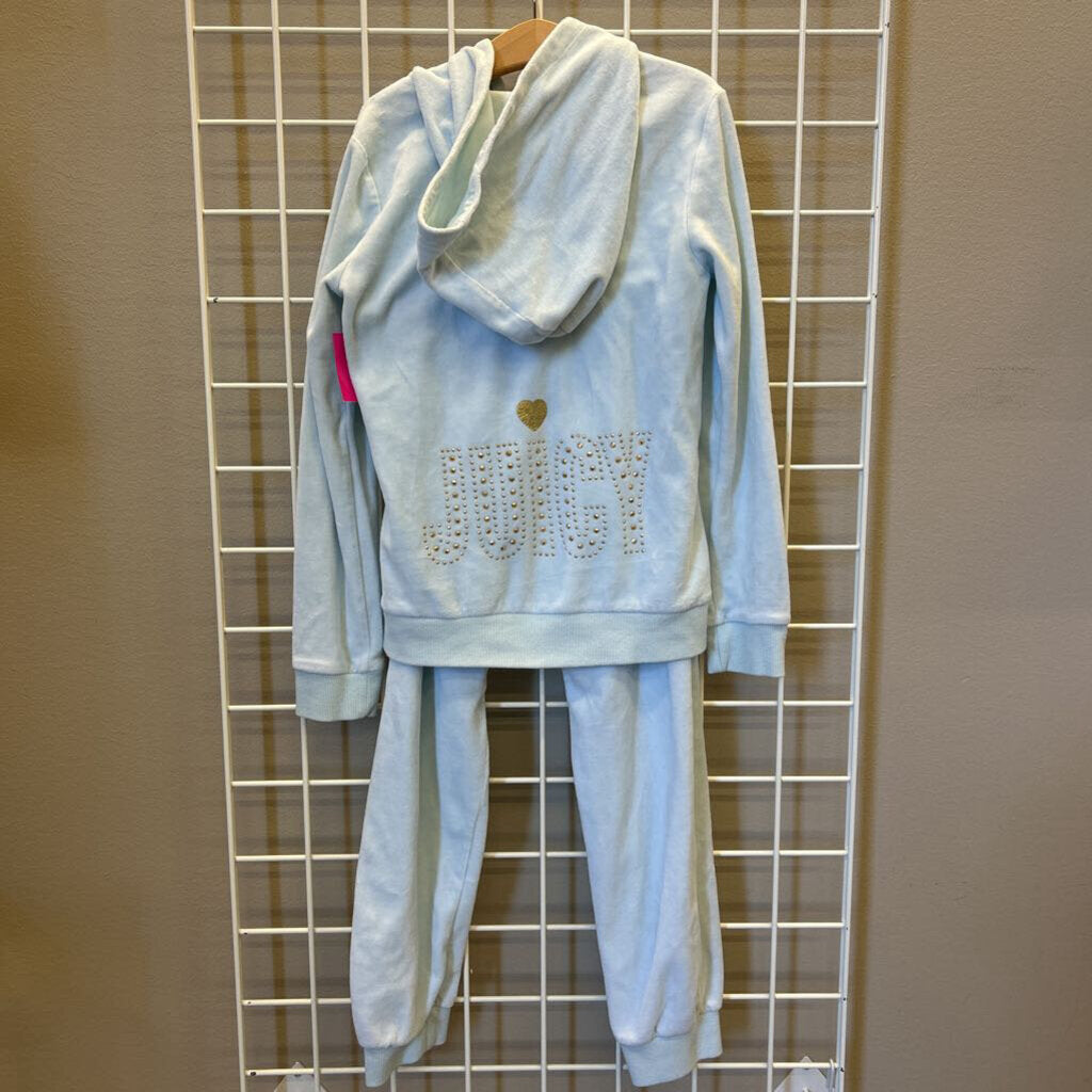Juicy Couture Velour Tracksuit (small mark on arm) - 12