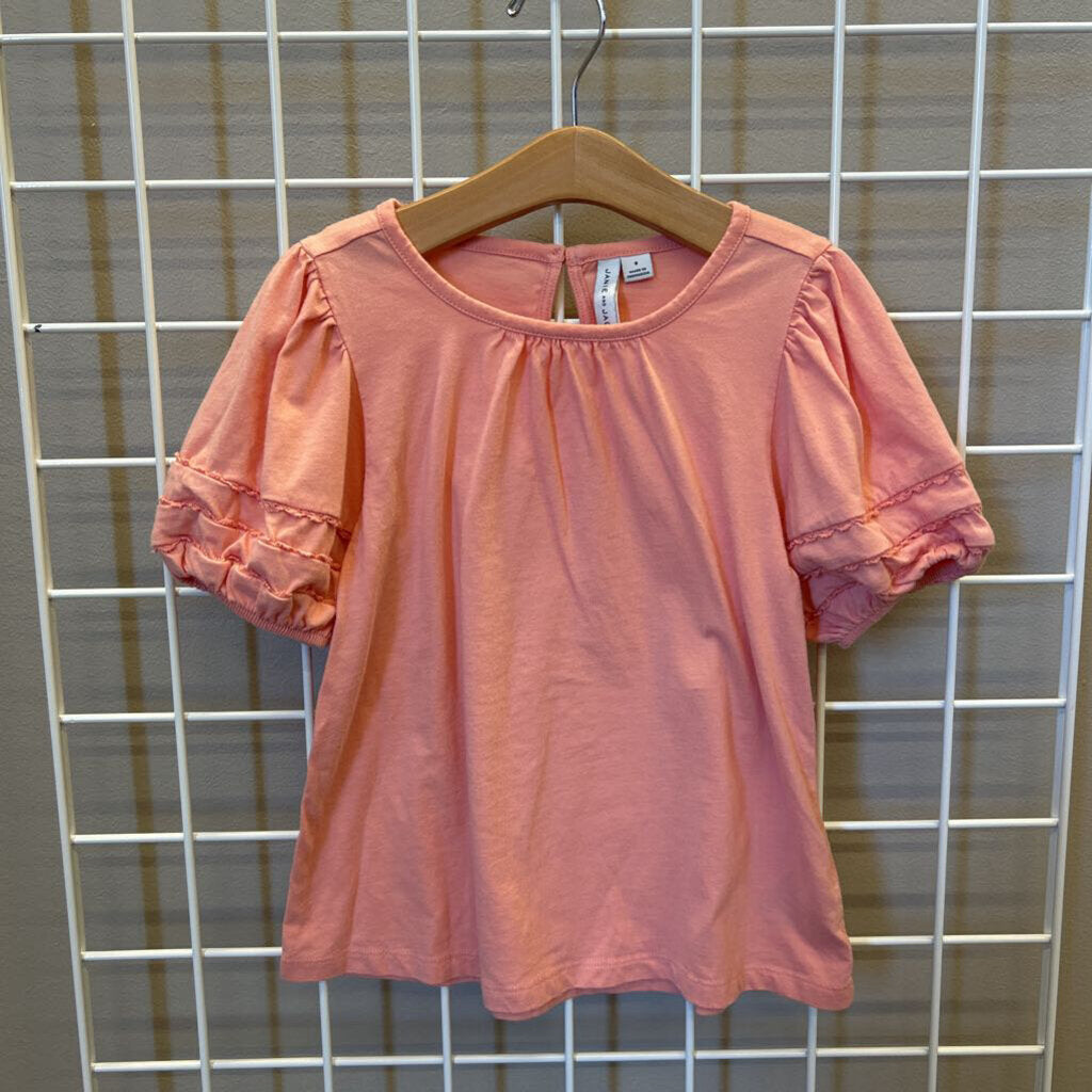 Janie & Jack Pouf Sleeve SS Top - 8
