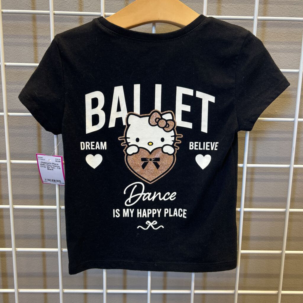 Children's Place Hello Kitty Dance Crop SS Tee - 7/8