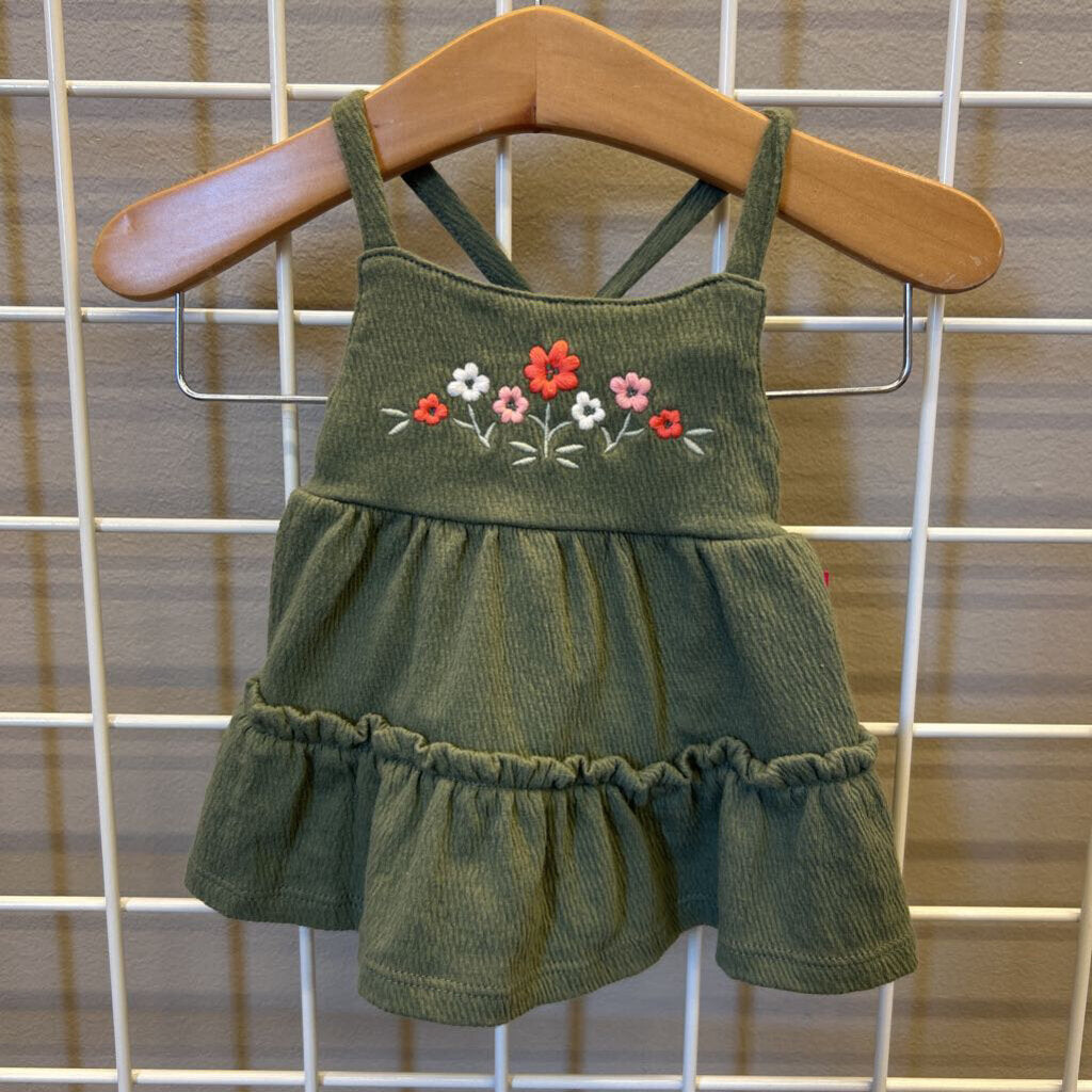 Carter's Flower Tank Dress - NB