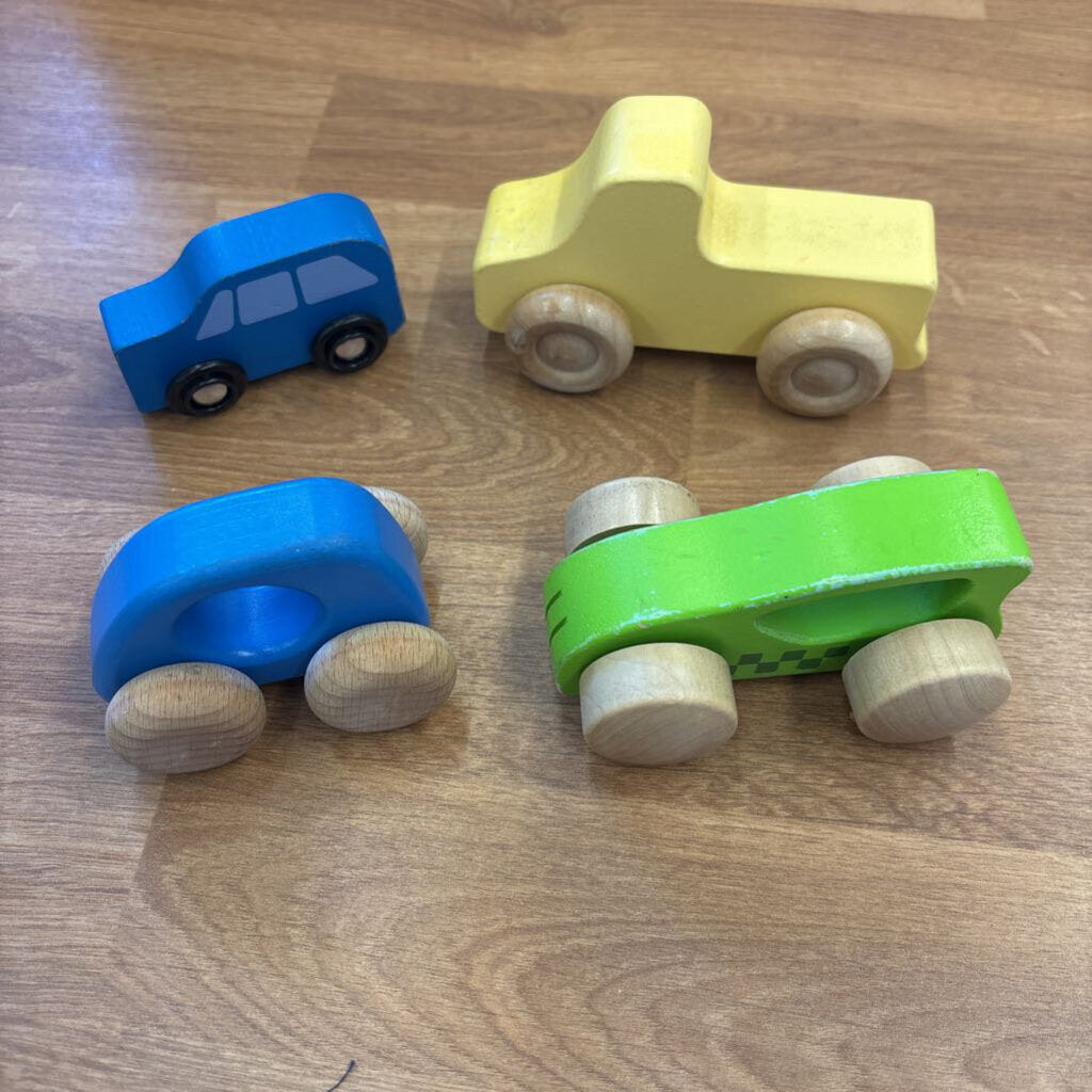 Set of Misc. Wood Cars