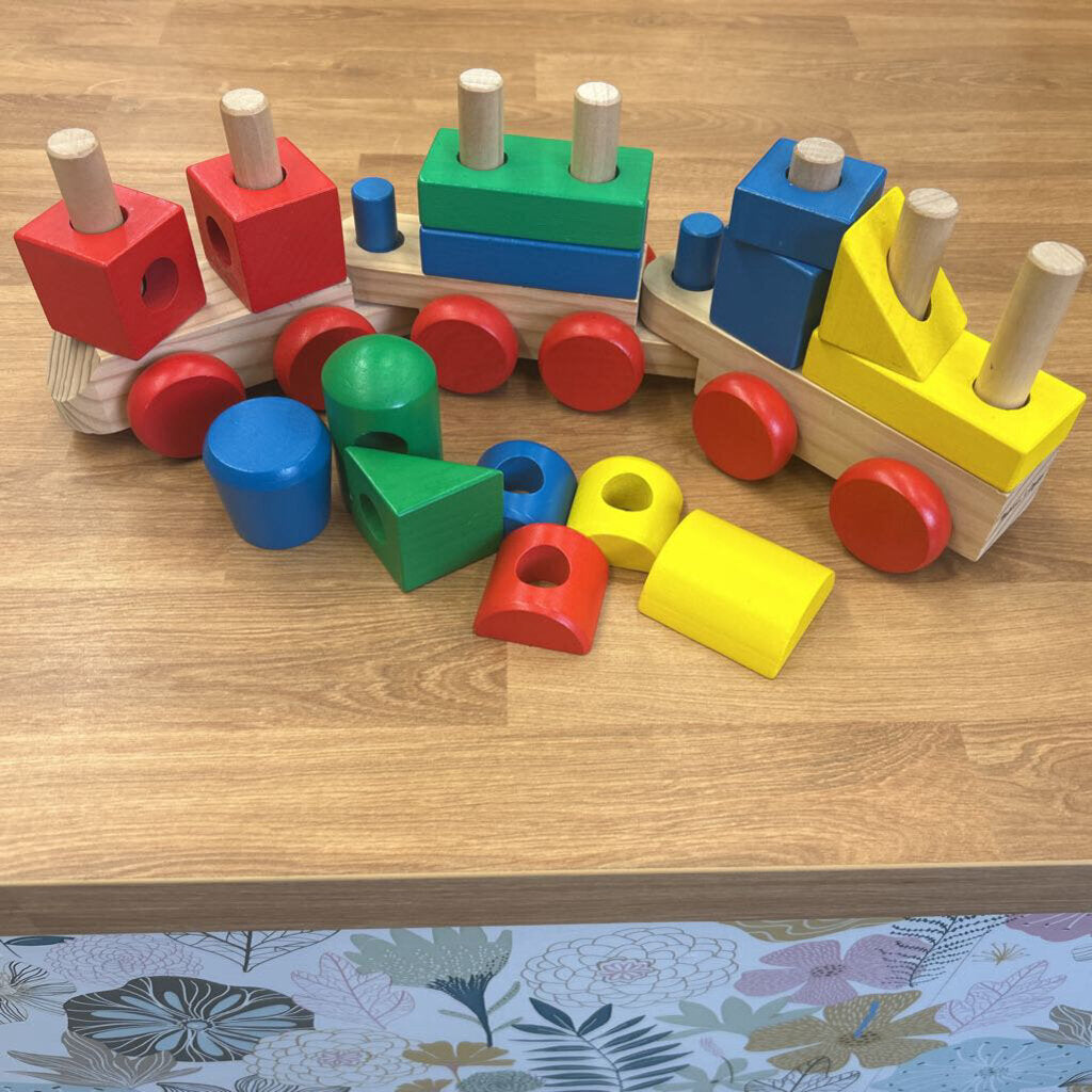 Melissa & Doug Stacking Train