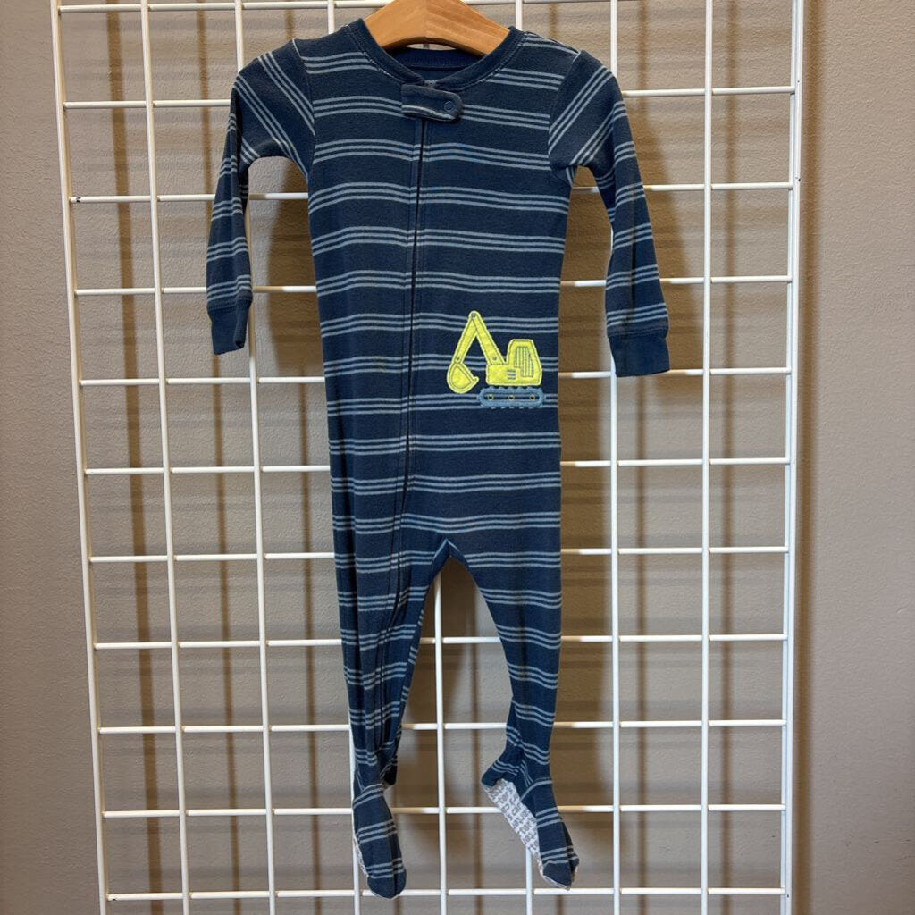 Carter's Stripe Zip Sleeper - 12m