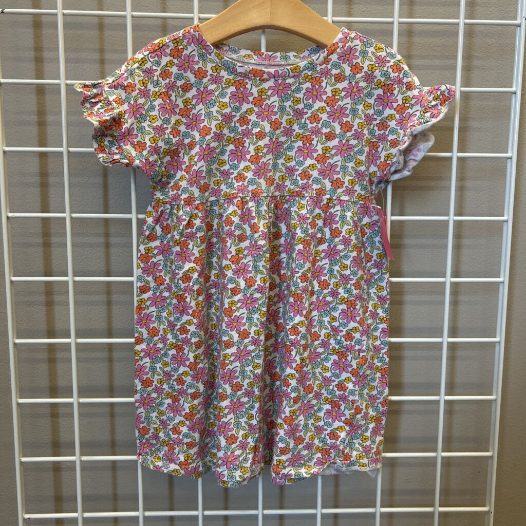 Old Navy Floral SS Dress - 5T