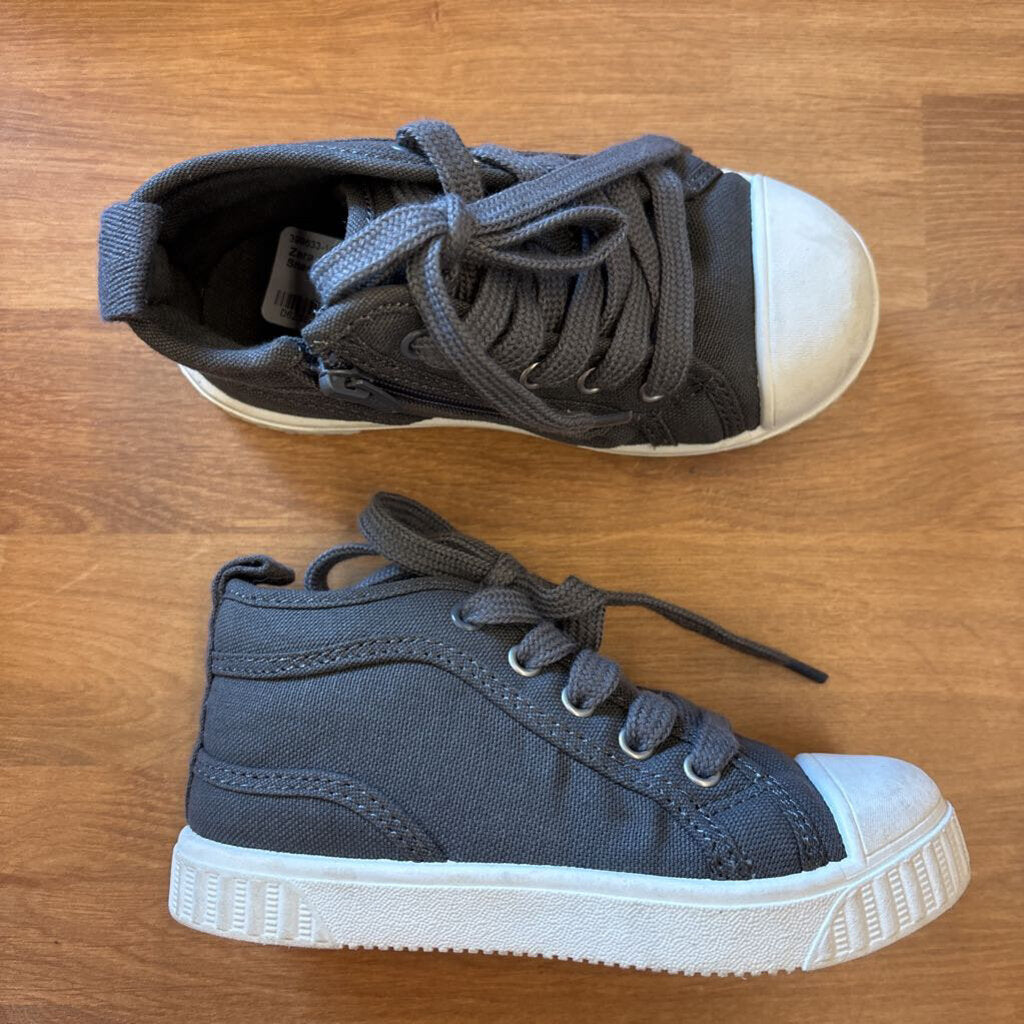 Zara Grey High Top Sneakers - 8.5