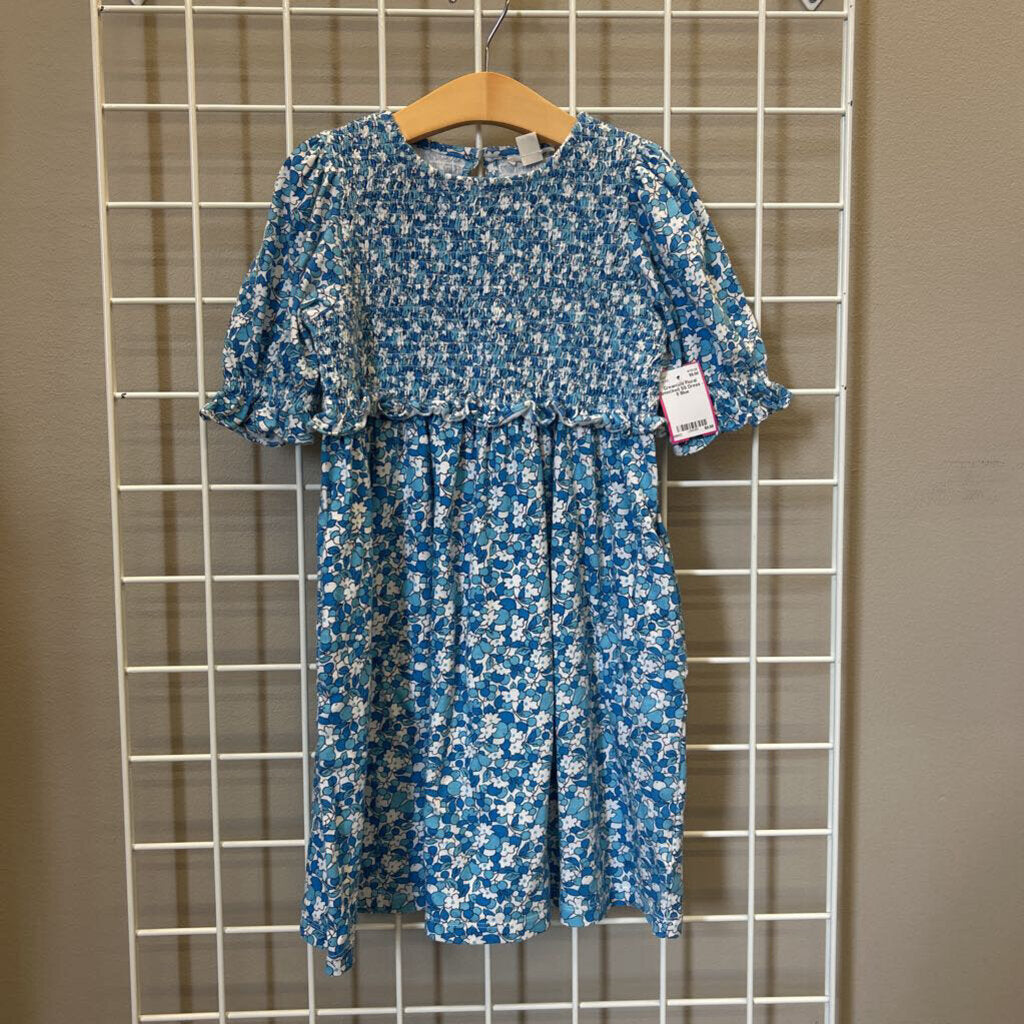 Crewcuts Floral Smocked SS Dress - 8