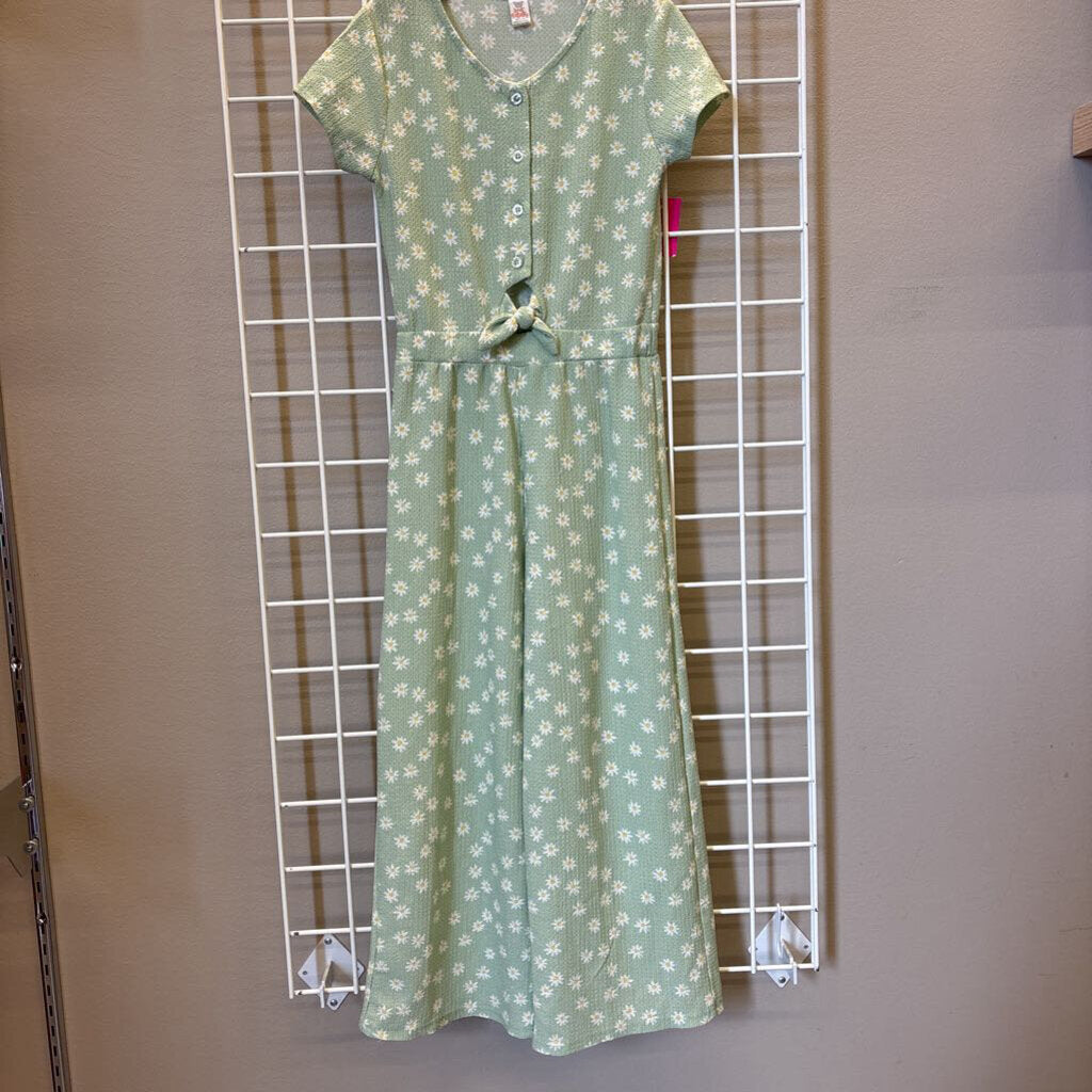 Sweet Butterfly Daisy SS Romper - 7/8
