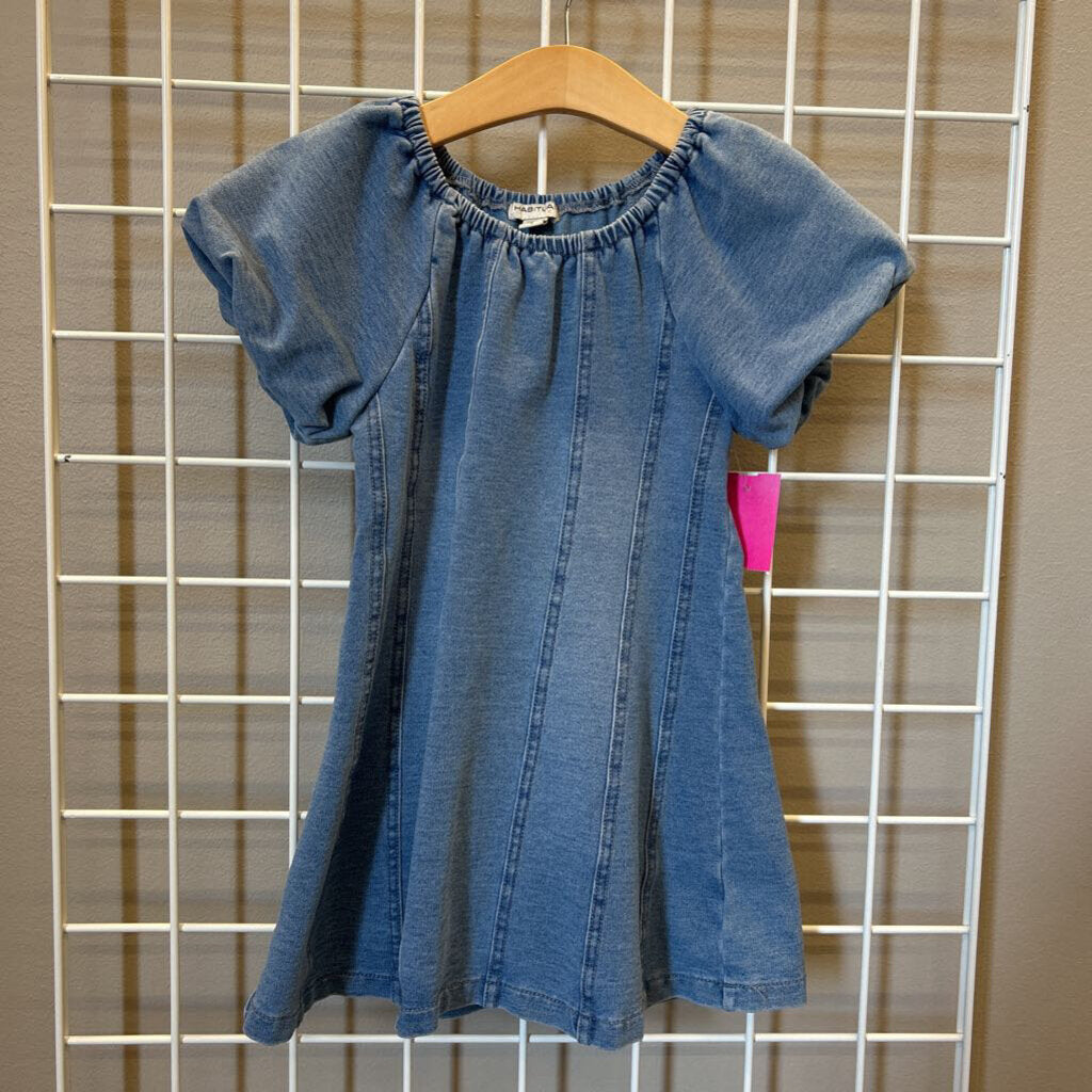 Habitual Kids Denim SS Dress - 4