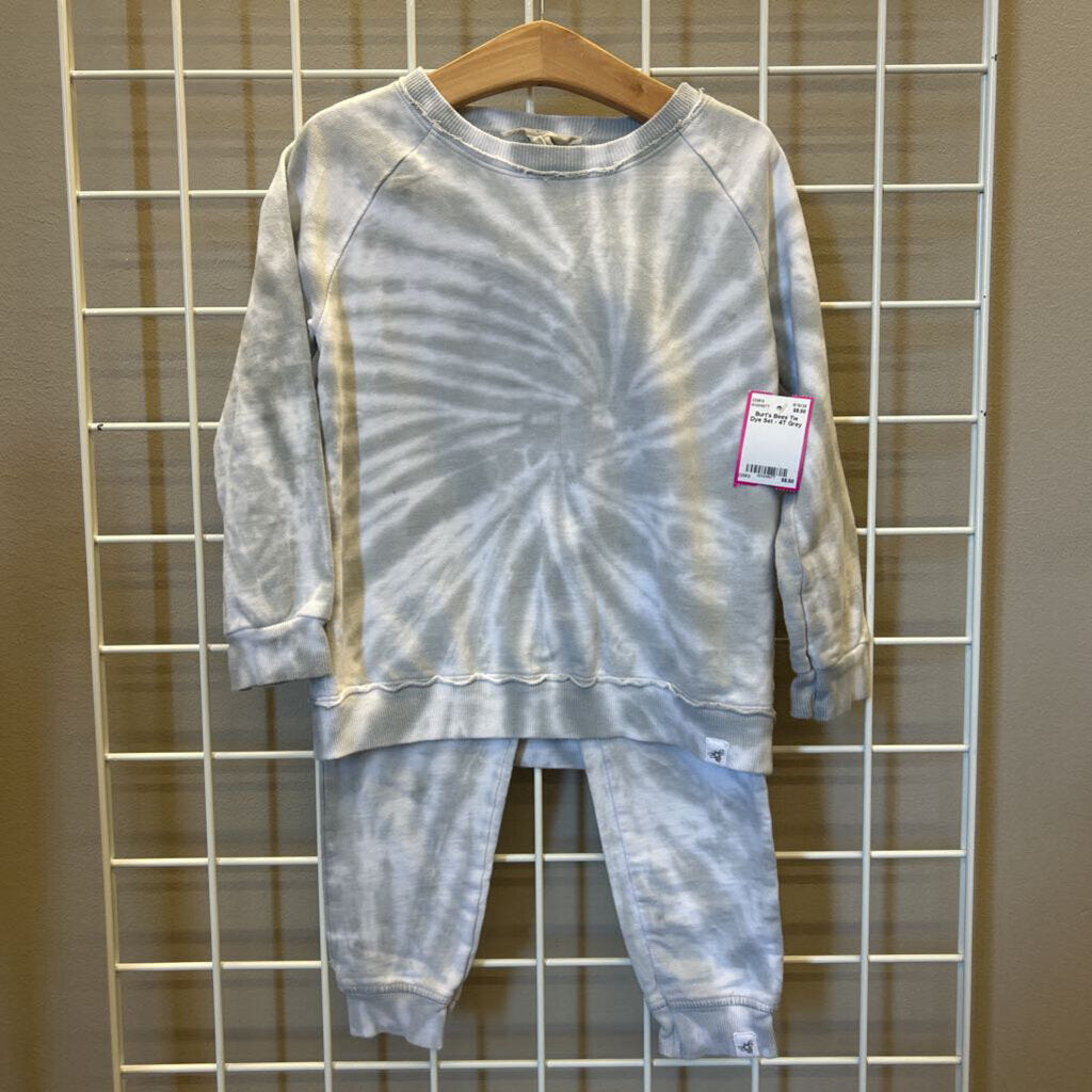 Burt's Bees Tie Dye Set - 4T