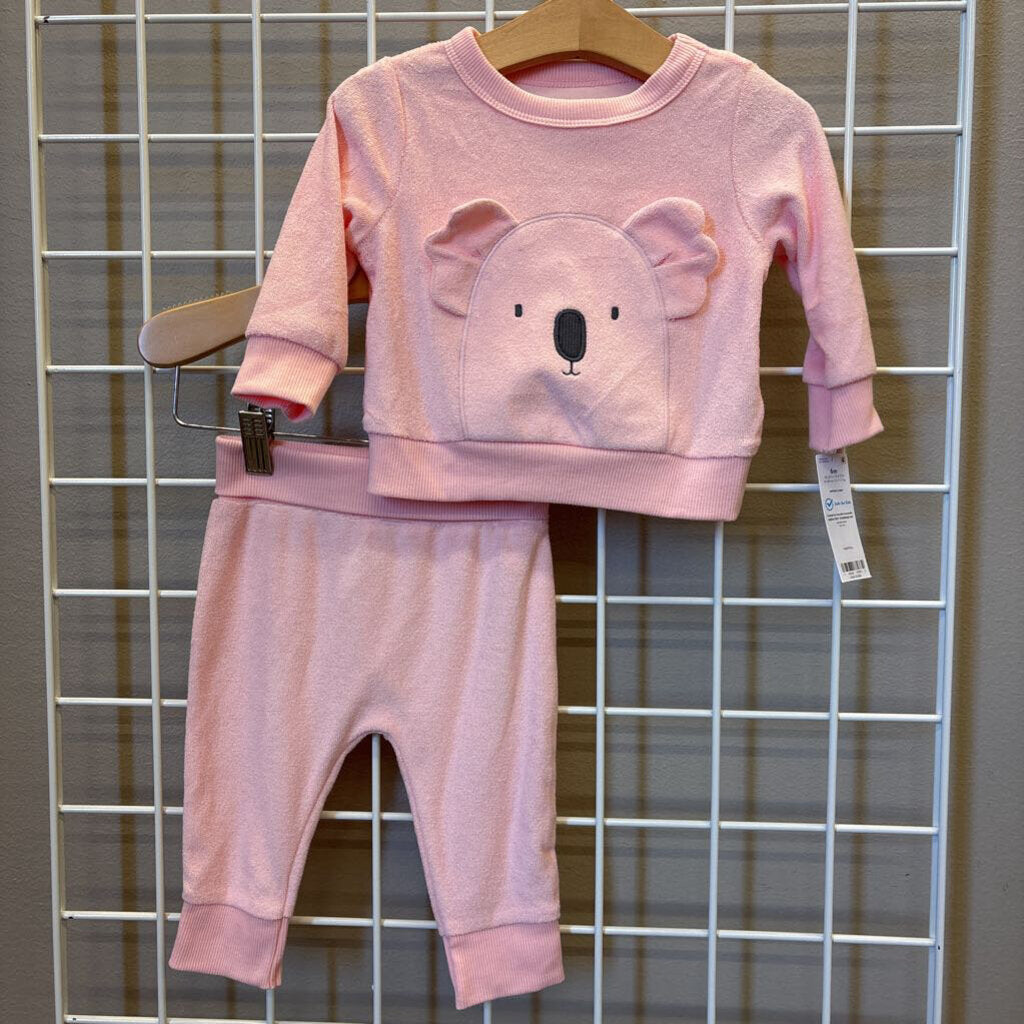 NWT Carter's Koala Terrycloth Two Pc Set - 6m