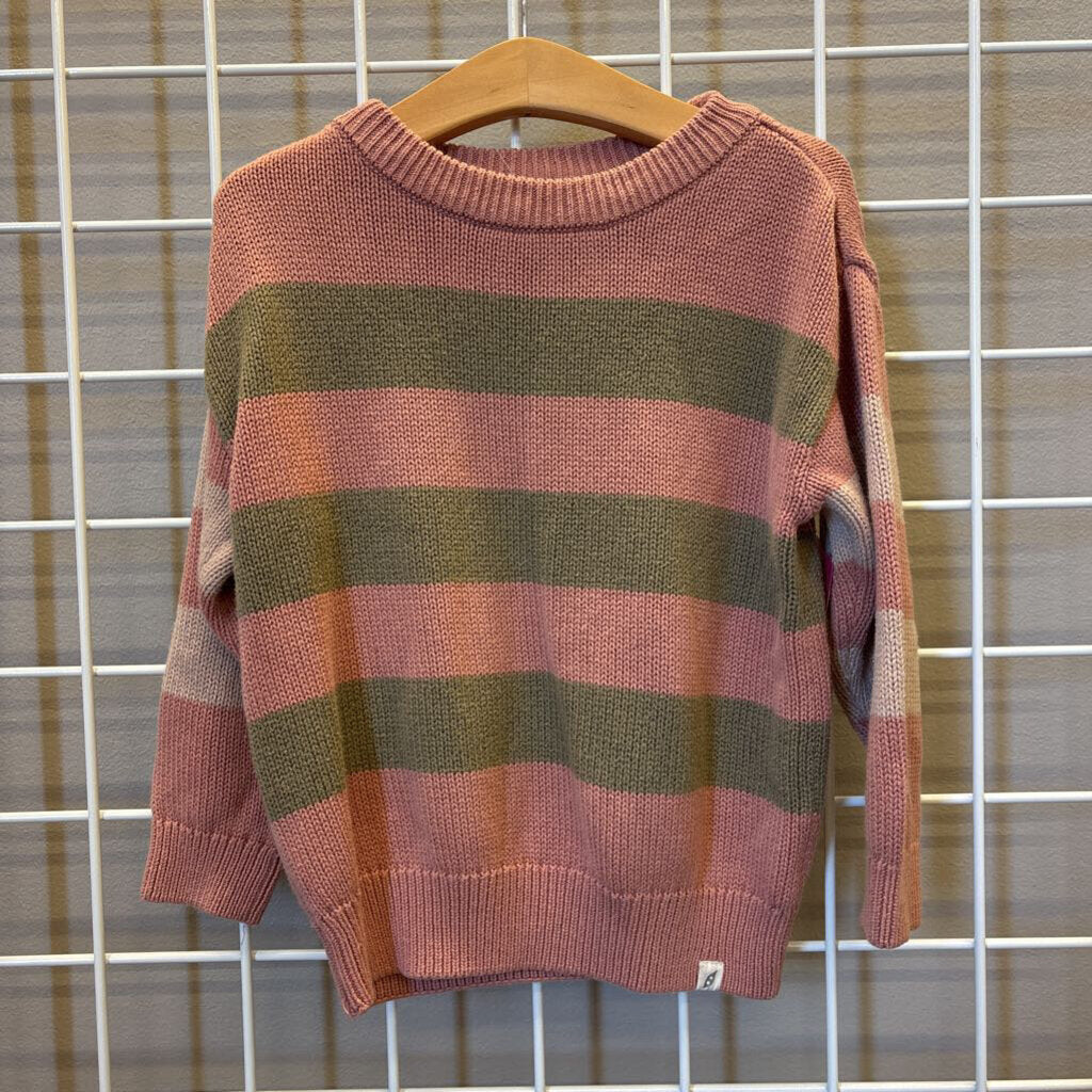 Easy Peasy Stripe Sweater - 3T