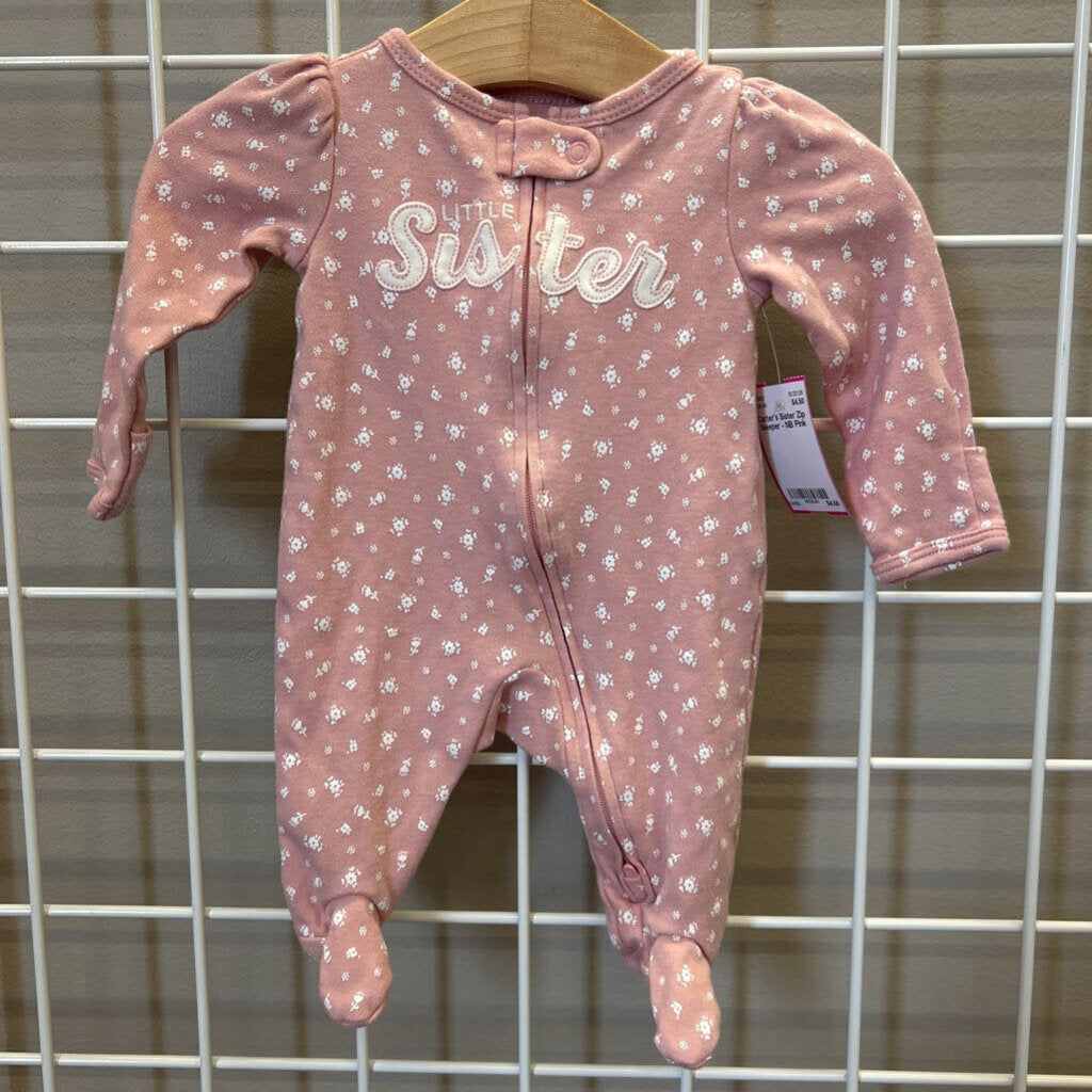 Carter's Sister Zip Sleeper - NB