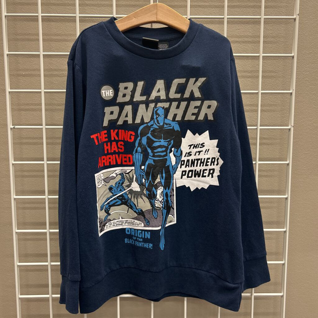 Marvel Black Panther LS Tee - 10/12