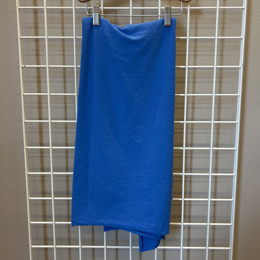Brimmz Cotton/Spandex Stretch Swaddle Blanket - Blue