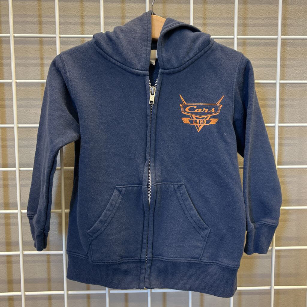 Disney Parks Car Zip Hoodie (wash wear) - 4T