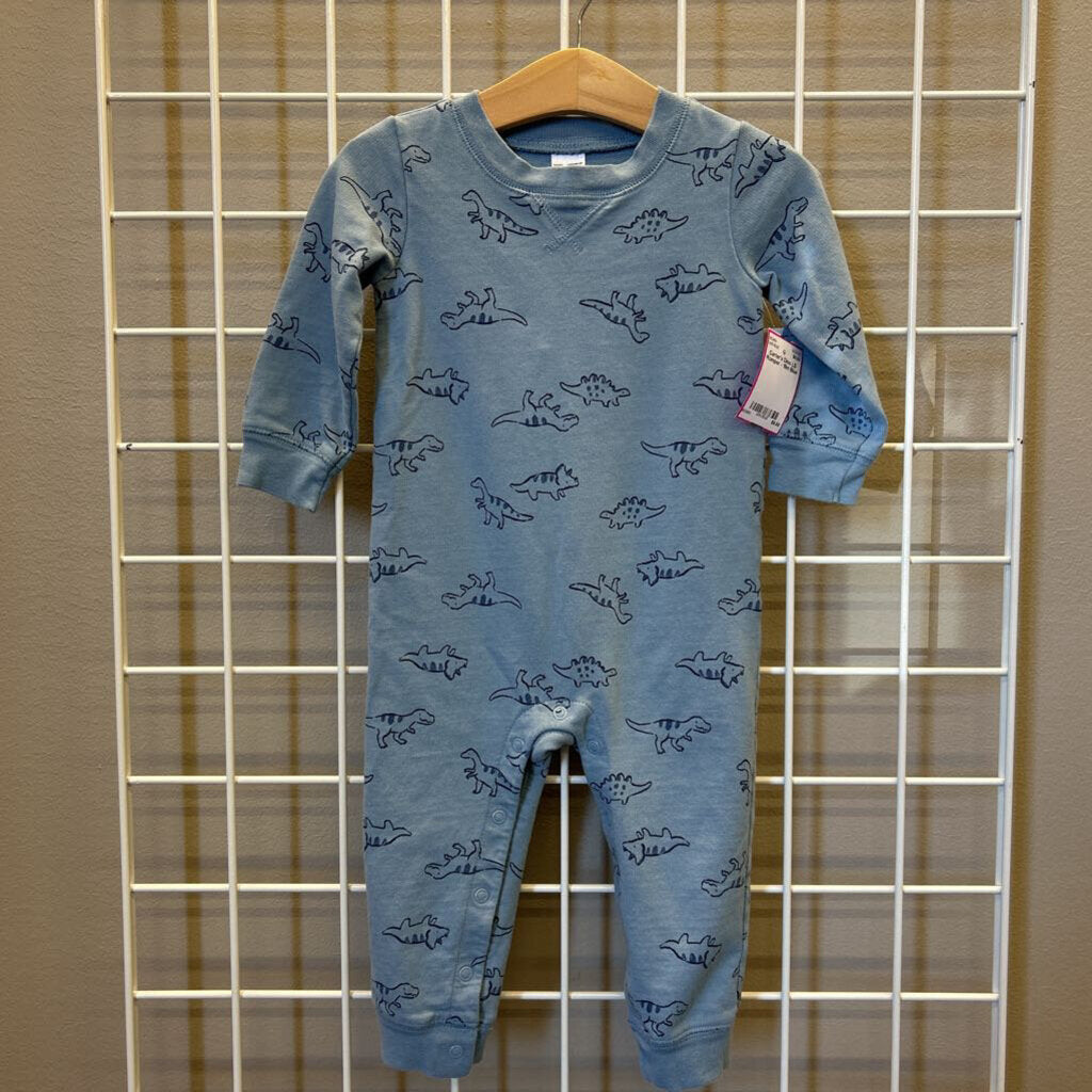 Carter's Dino LS Romper - 18m