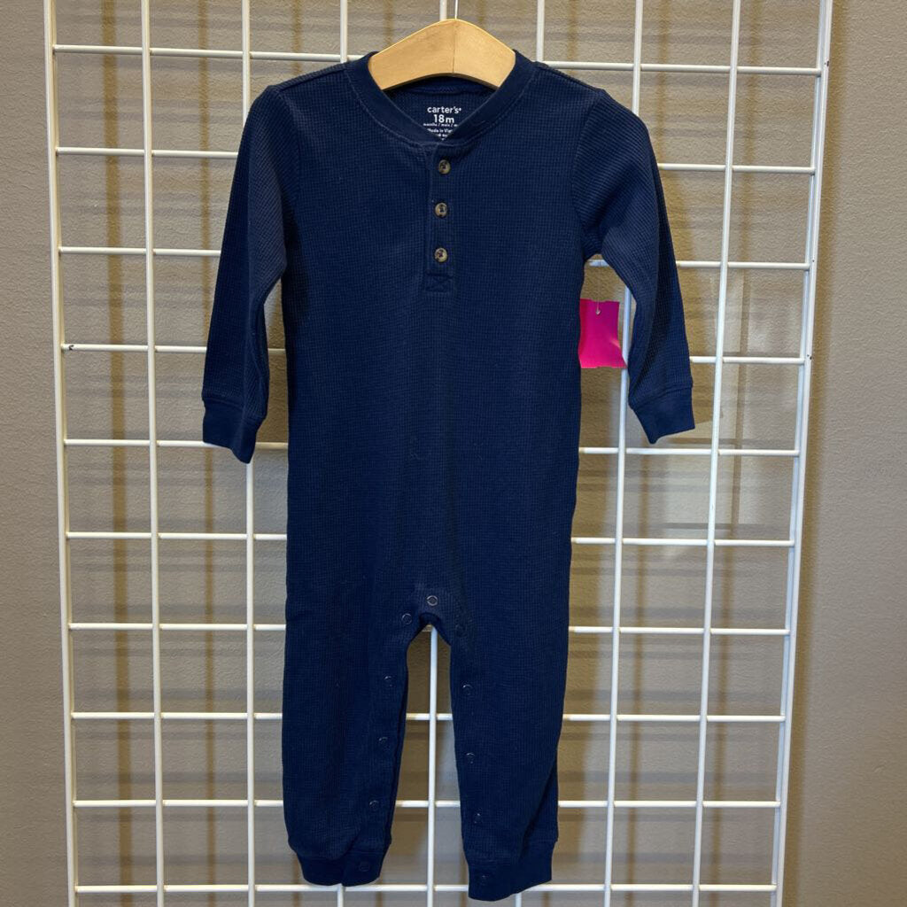 Carter's Thermal LS Romper - 18m