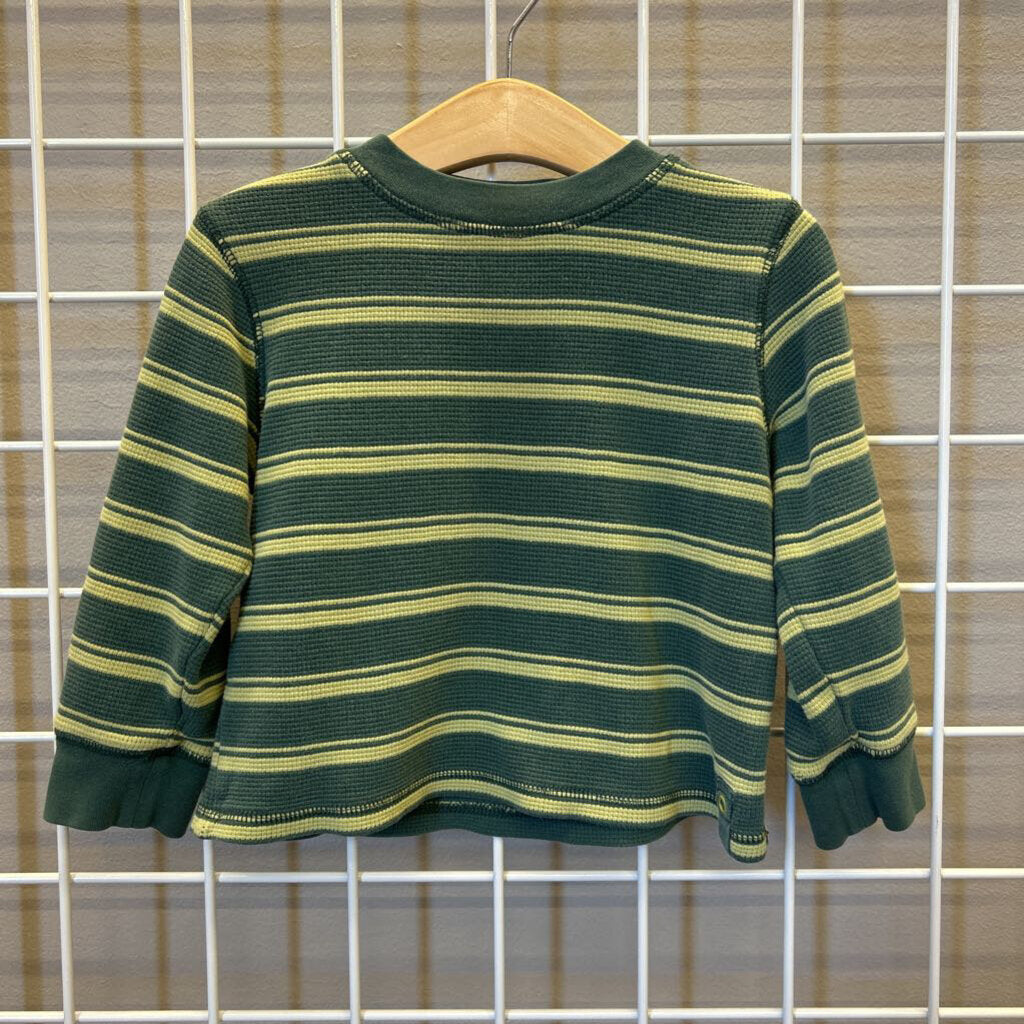 Gymboree Thermal Stripe LS Tee - 2T