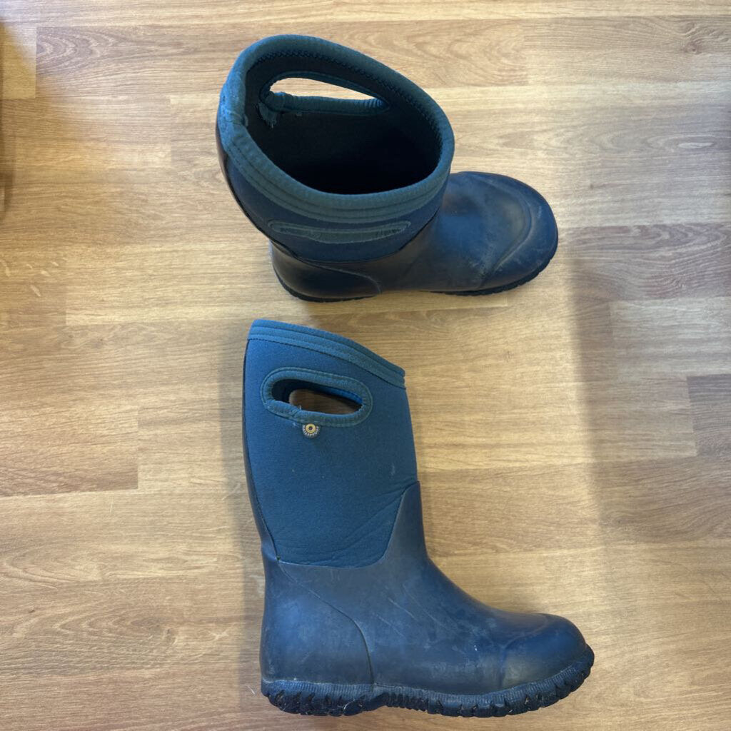 Bogs Blue/Black Rain Boots - 13