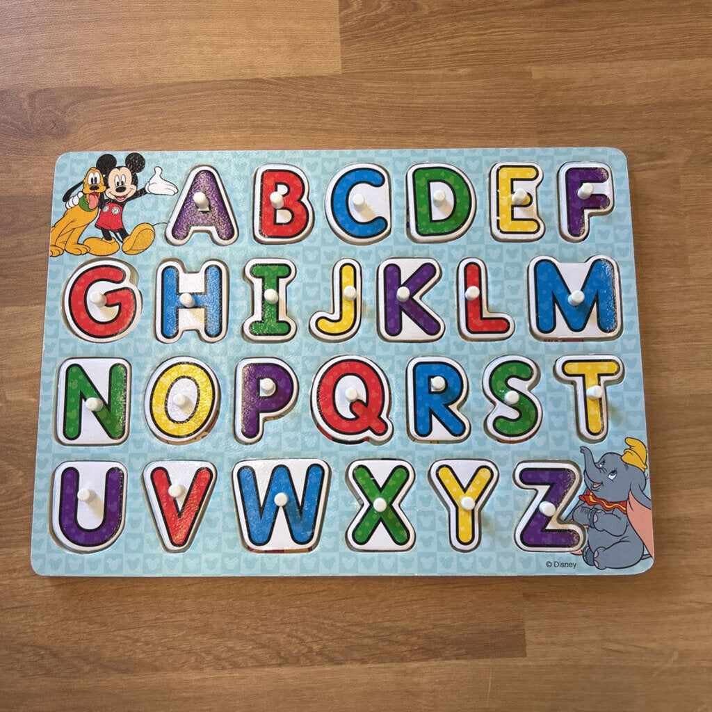 Melissa & Doug Disney ABC Puzzle