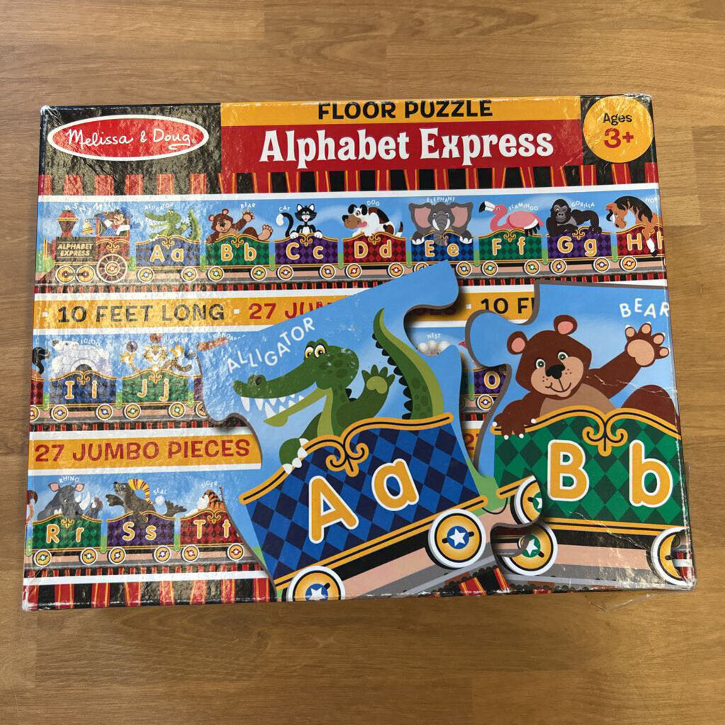 Melissa & Doug Alpahbet Express Puzzle