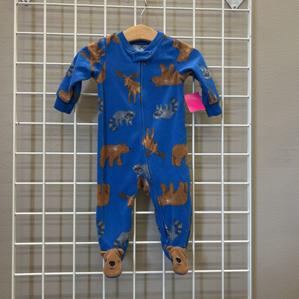 Carter's Fleece Animal Sleeper 3/6m