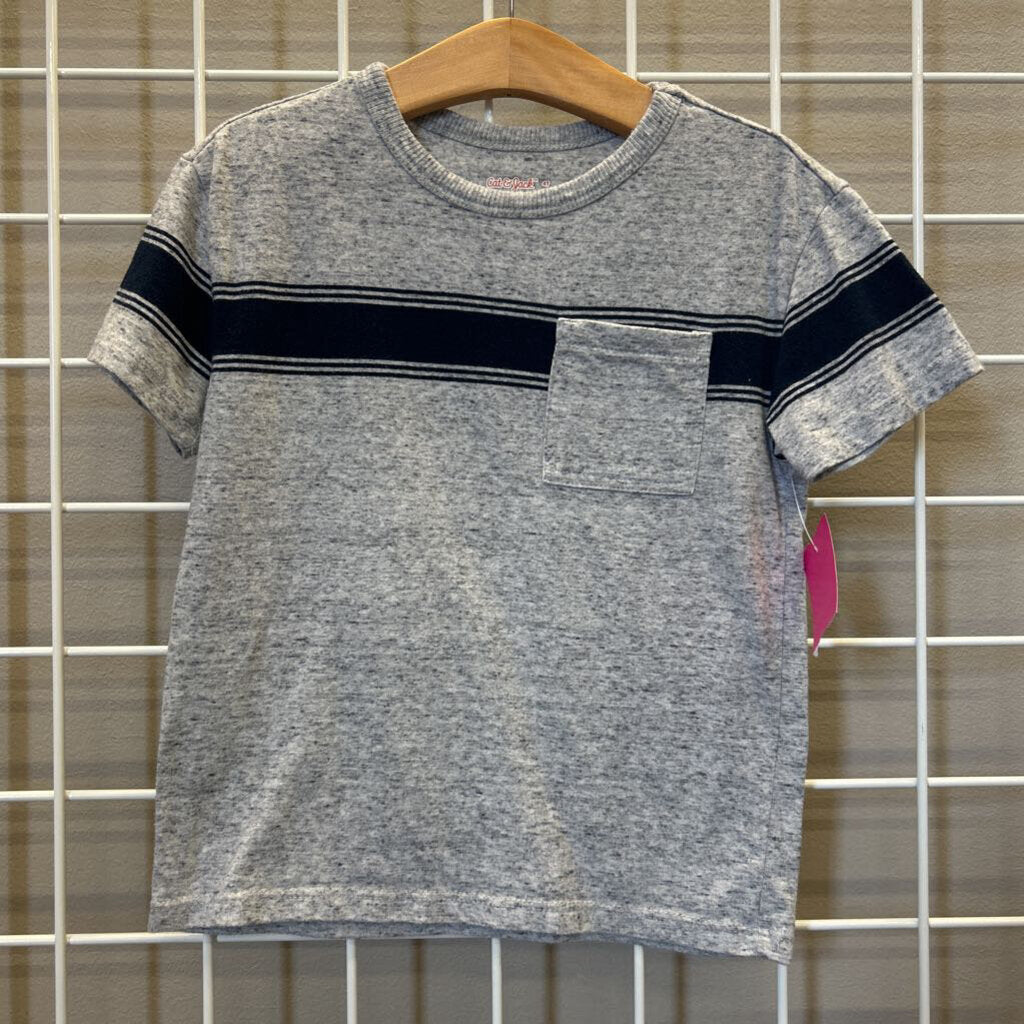 Cat & Jack Pocket SS Tee - 4/5