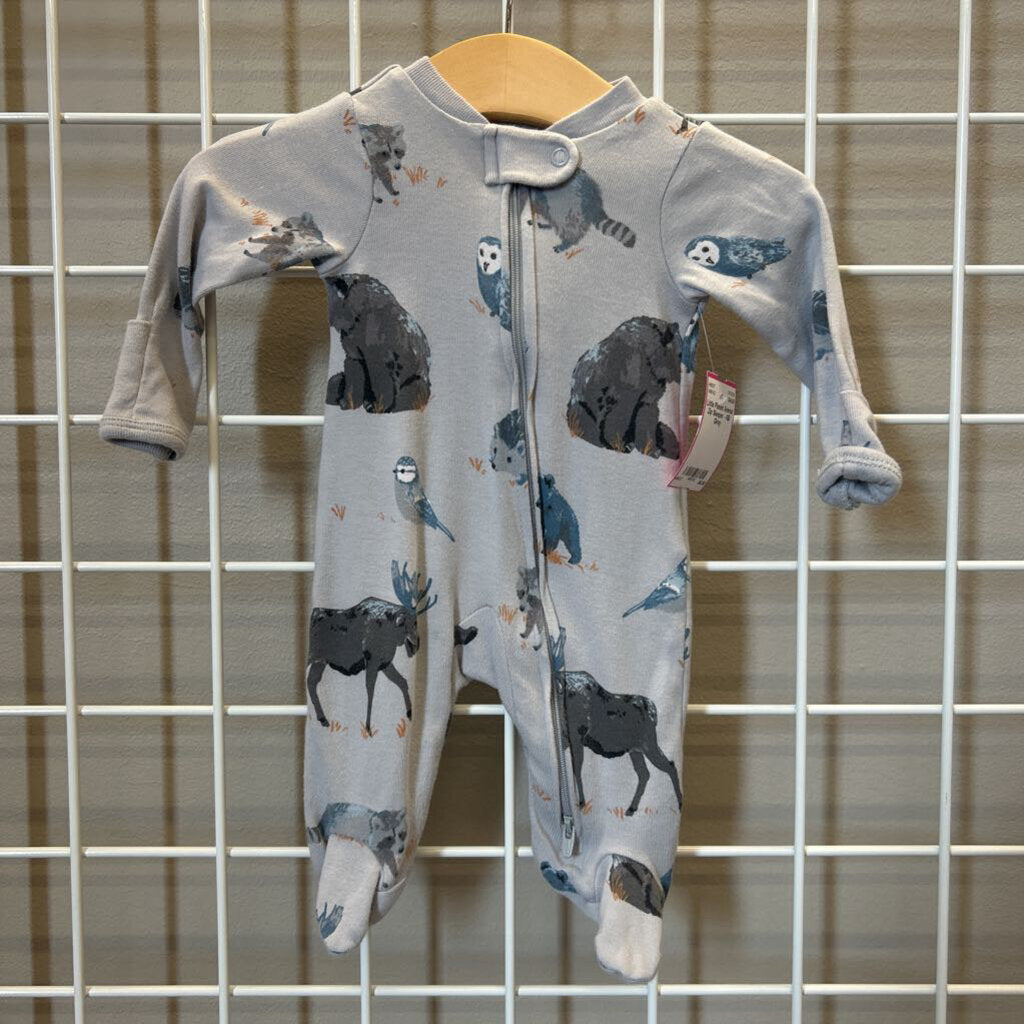 Little Planet Animal Zip Sleeper - NB