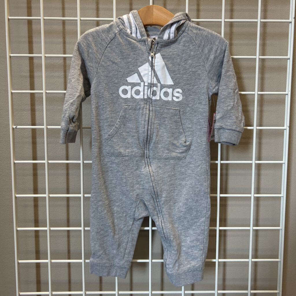 Adidas Zip Hoodie Coverall - 9m