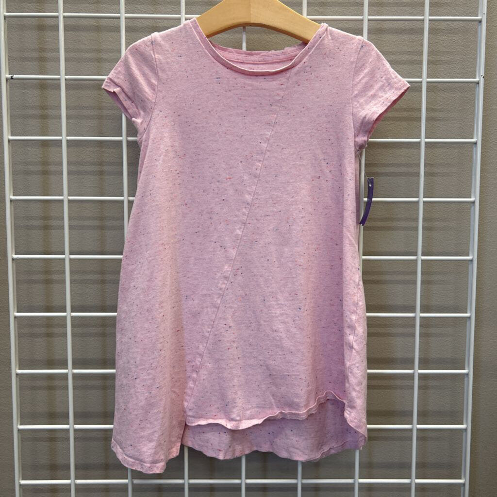 Dip Speckle SS Swing Dress - 4T