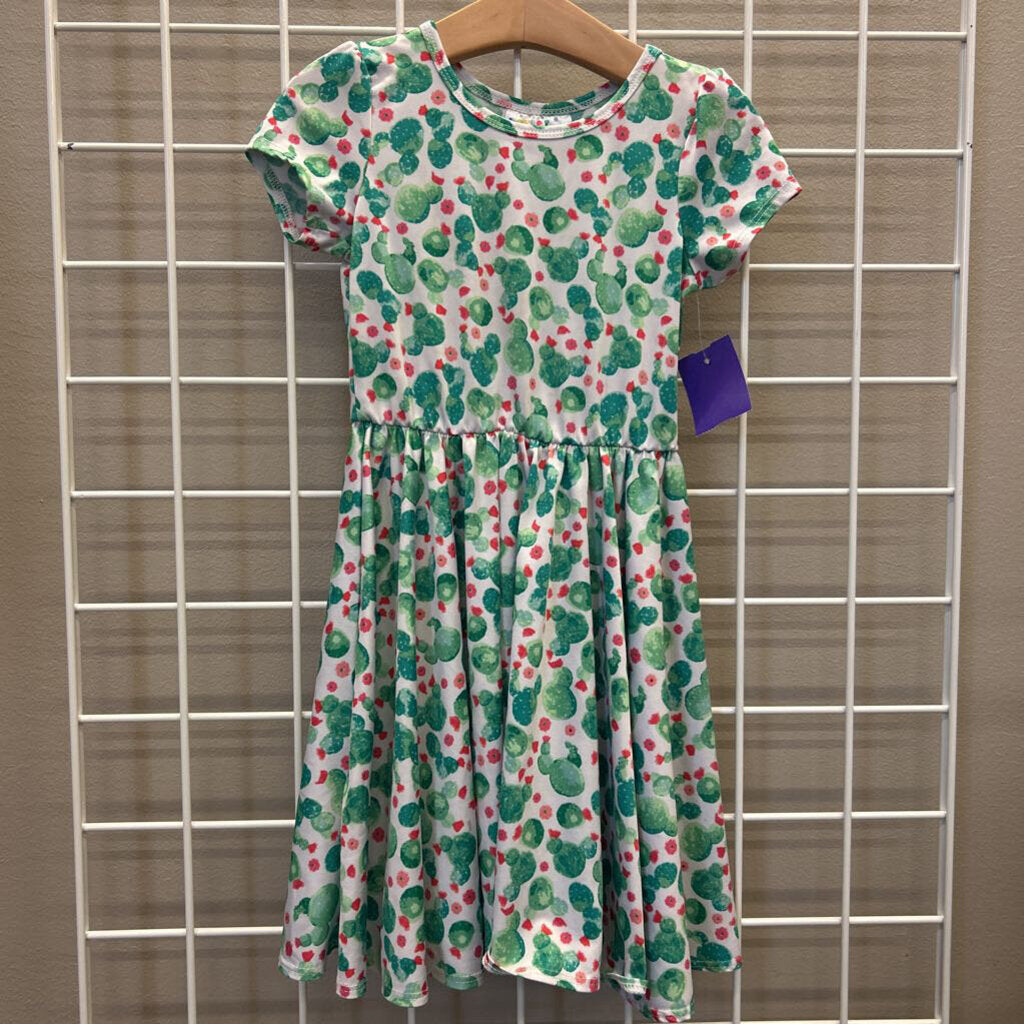 Dot Dot Smile Cactus SS Dress - 3/4