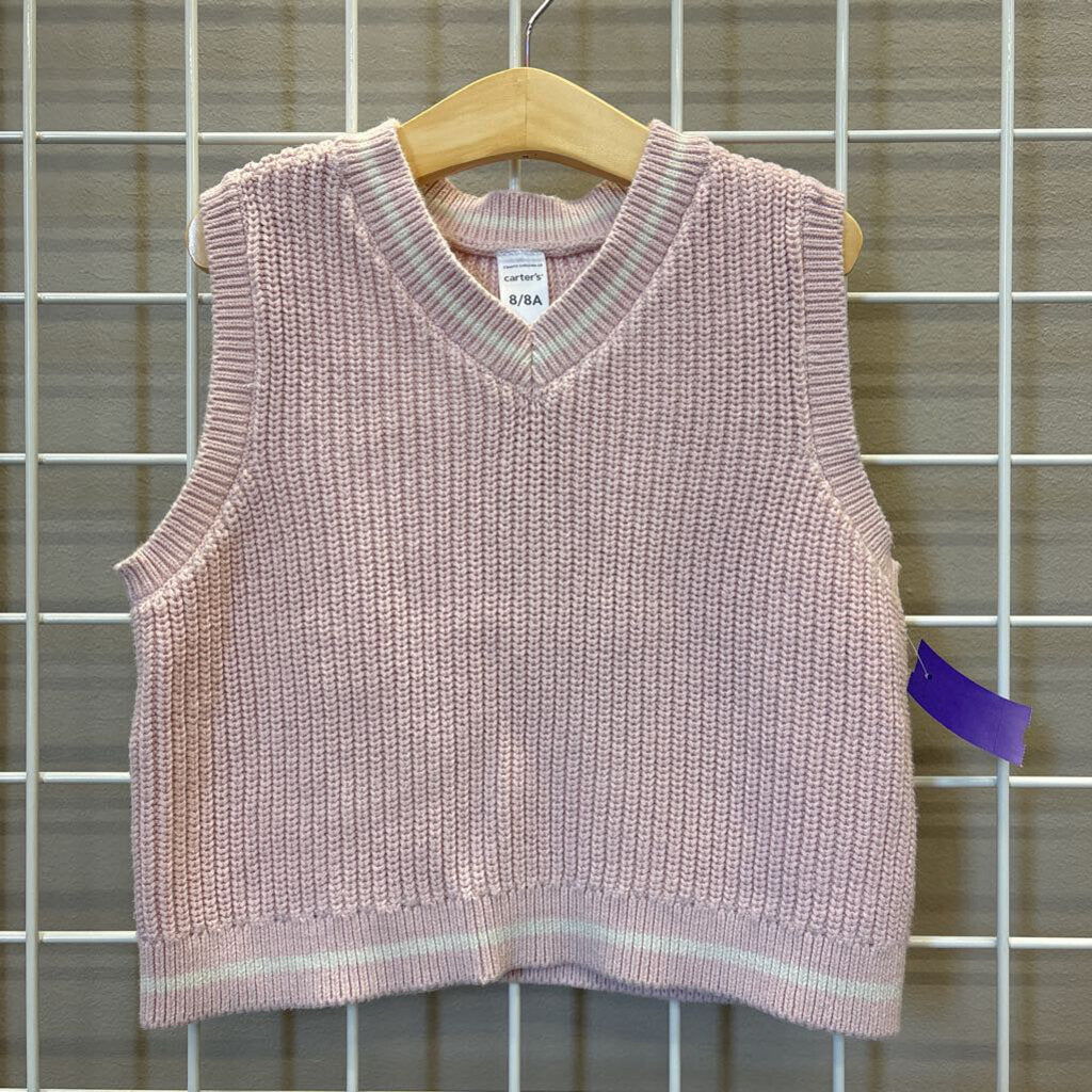 Carter's Crop Knit Sweater Vest - 8