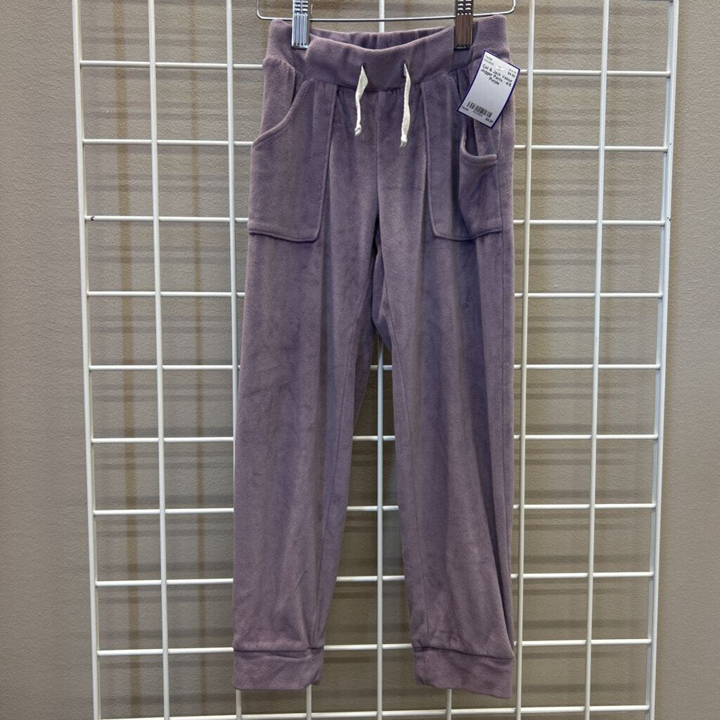 Cat & Jack Velour Jogger Pants - 4/5