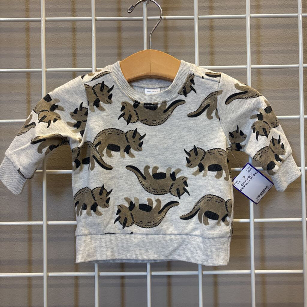 Carter's Dino Crewneck - 3m