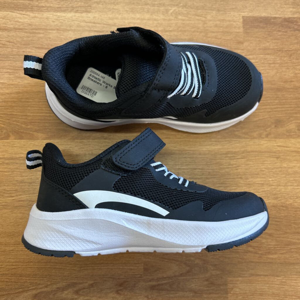 Athletic Works Black Sneakers - 8
