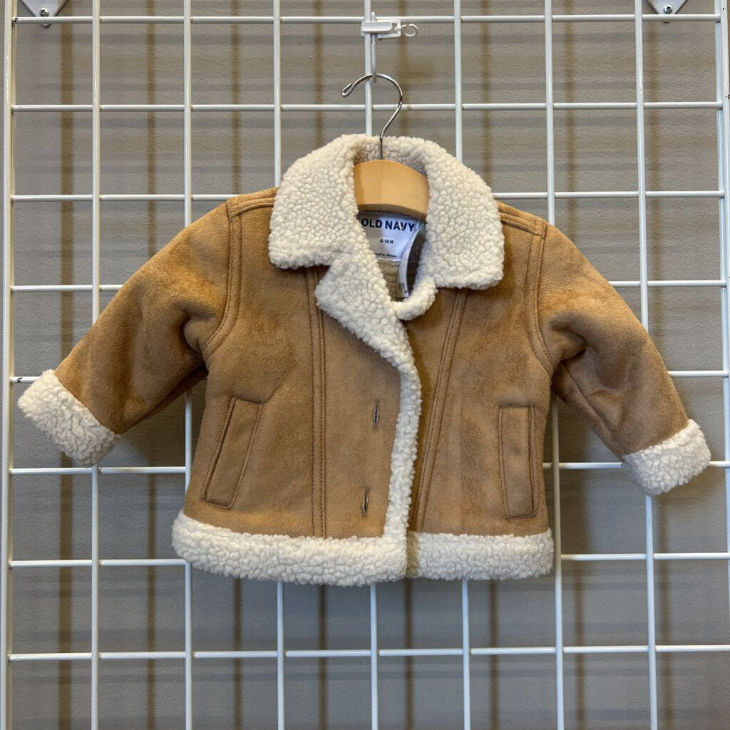 Old Navy Sherpa Jacket - 6/12m