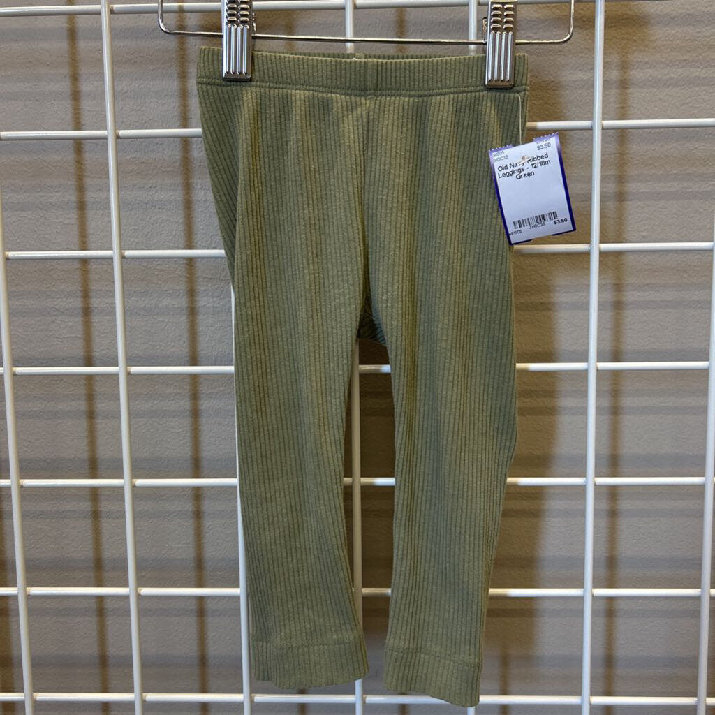 Old Navy Ribbed Leggings - 12/18m