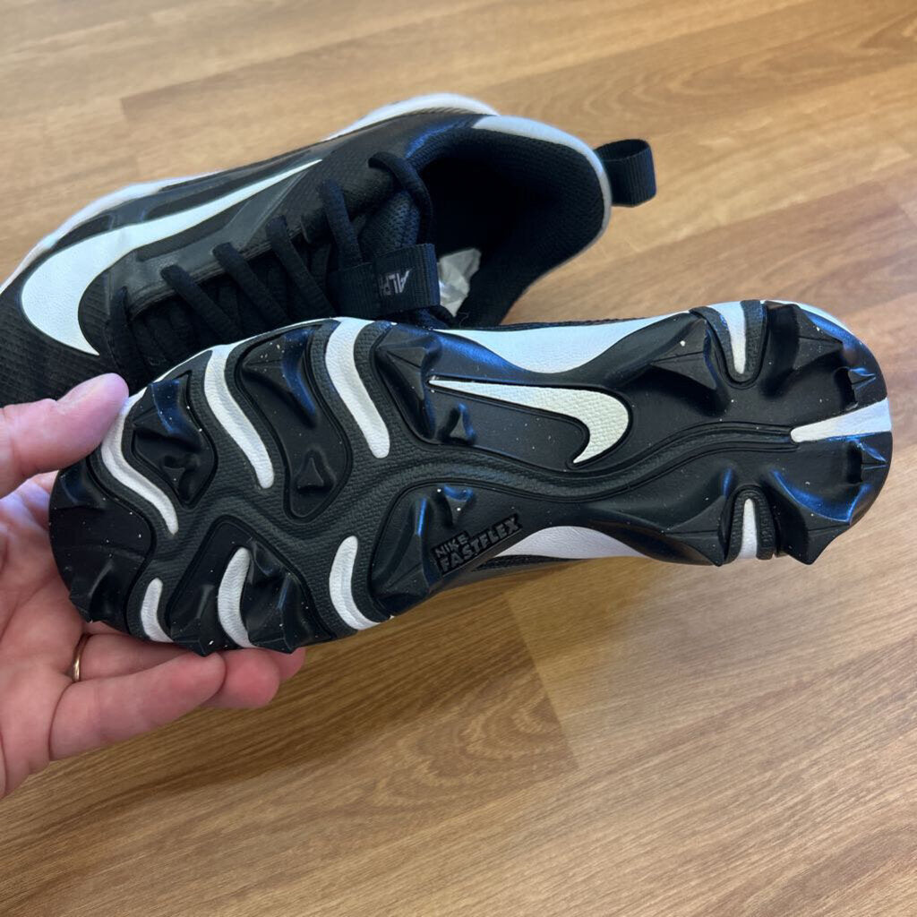 Nike Fast Flex Black Baseball Cleats - 1.5
