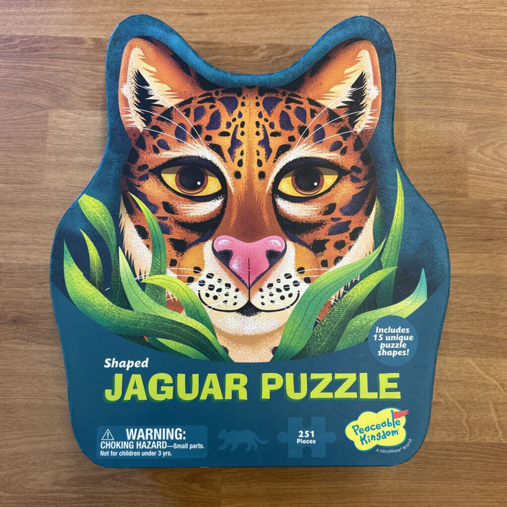 Peaceable Kingdom Jaguar Puzzle
