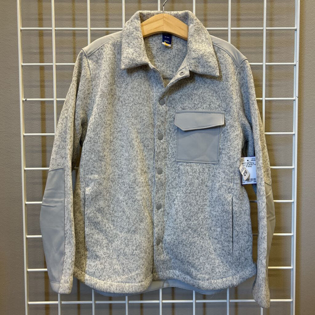 NWT Old Navy Heavy LS Snap Top - 8