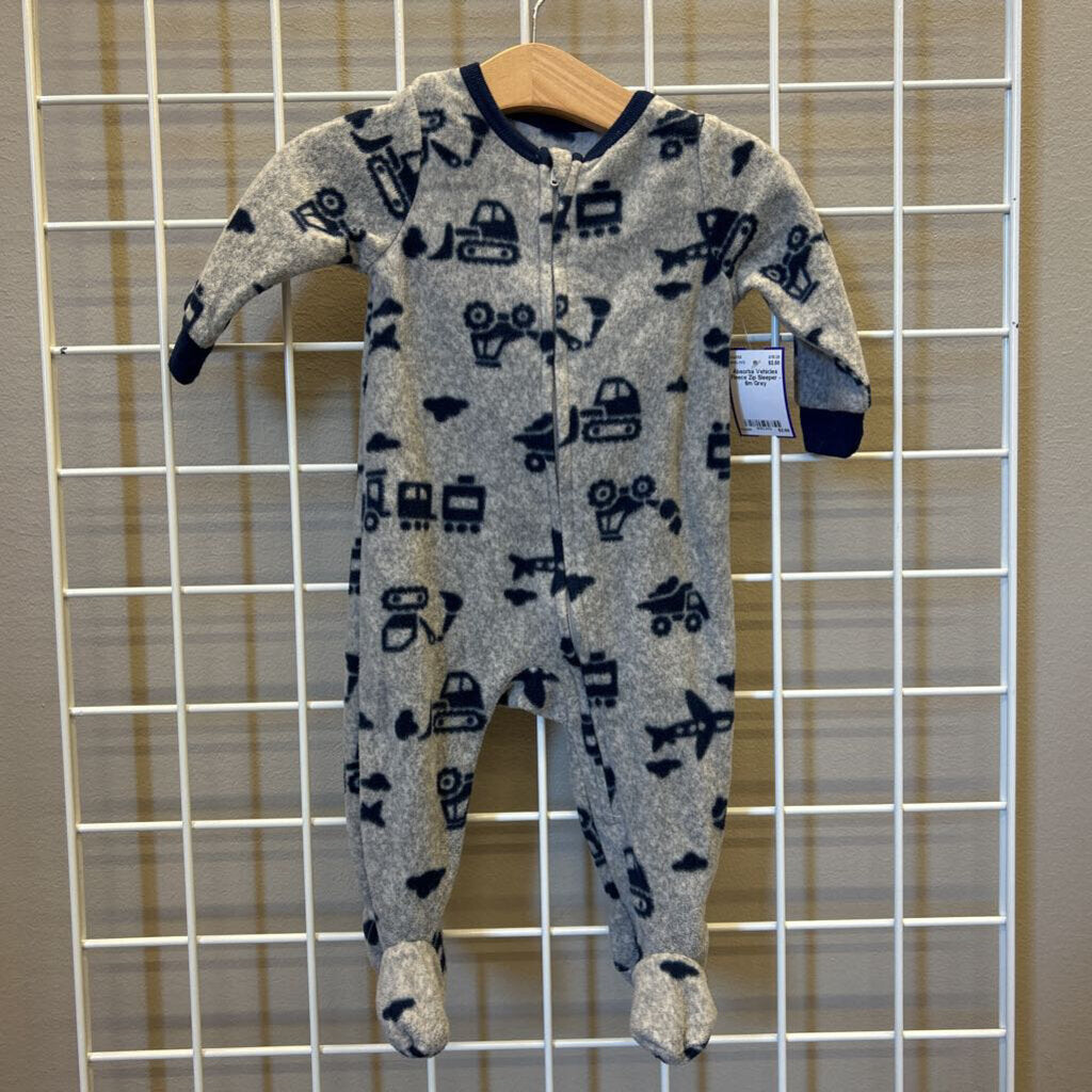 Absorba Vehicles Fleece Zip Sleeper - 6m