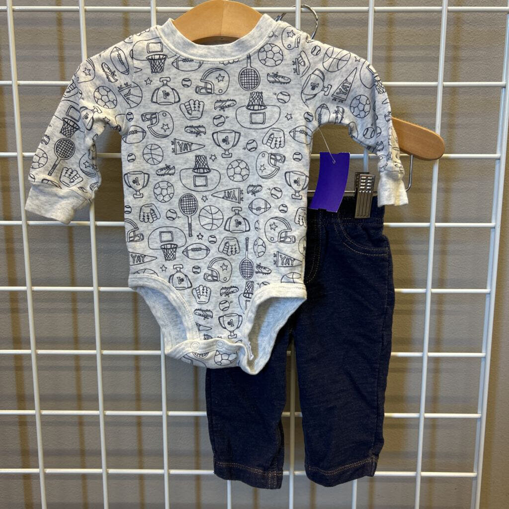 Carter's Sports Two Pc Set - 6m