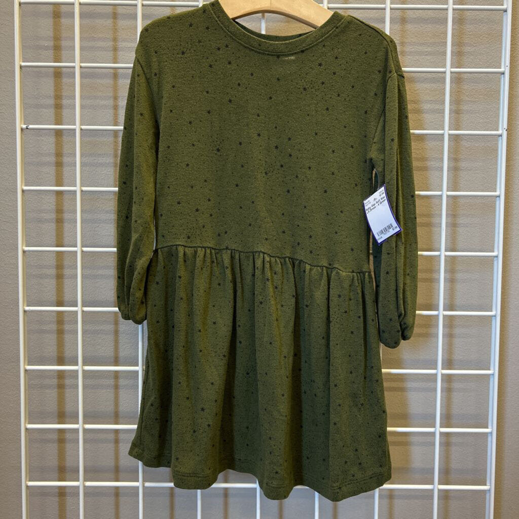 Baby Gap Soft Star LS Dress - 4