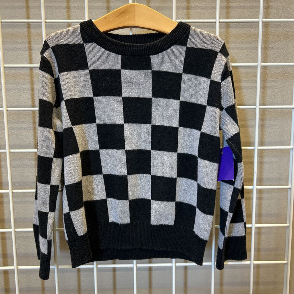 Cat & Jack Check Sweater - 5T
