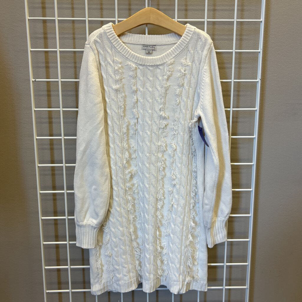 Habitual Kids Knit LS Dress - 12