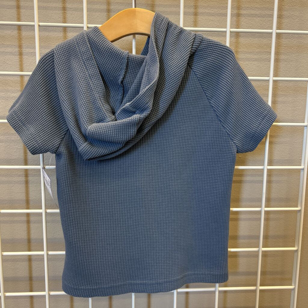 Osh Kosh Thermal SS Hoodie Tee - 4T