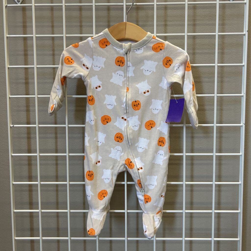 Old Navy Ghost Zip Sleeper - 0/3m